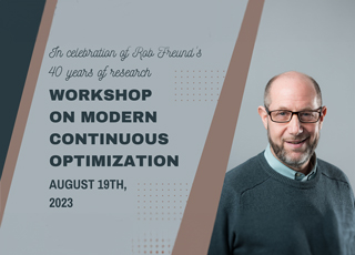 Workshop on Modern Continuous Optimization